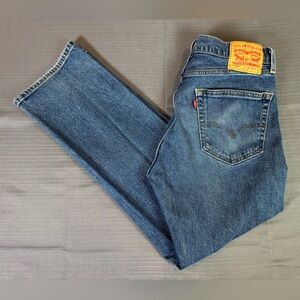 Levi’s 505 Straight Leg Jeans Men’s 32 Blue Medium Wash Classic Fit Denim